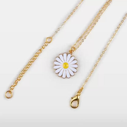 Gold Plated Stylish Floral Necklace