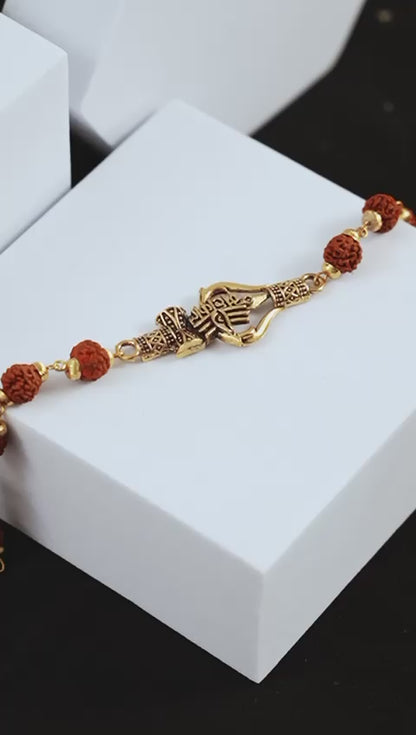 Rudraksha Mahadev bracelet